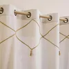 Fenstervorhang mit Jute-Dekor, 140 x 240 cm, LACIA Produktbild-Vorschau 3