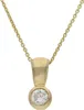 JuwelmaLux Anhänger 585/000 (14 Karat) Gold mit Brillant Produktbild-Vorschau 1