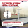 Podstawa słupka GeZu Impex® Ulrich z regulacją wysokości Podgląd zdjęcia produktu 8