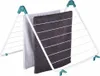 HI - Wäscheständer für Badewannen Wäschetrockner 60-120cm x Produktbild-Vorschau 1