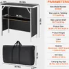 SucceBuy Table d'exposition portable, 38,39" x 15,16" x Voir les images du produit 7