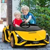 Lamborghini 12 V Elektrofahrzeug Kinder mit 2,4 Ghz Produktbild-Vorschau 2