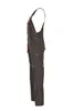 Planam Latzhose Basalt Gr. 106 oliv/rot Produktbild-Vorschau 4