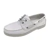 Lumberjack Navigator Bootssschuh, Glattleder, White Produktbild-Vorschau 3