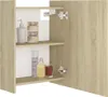 vidaXL Koupelnová zrcadlová skříňka Sonoma dub 62,5x20,5x64 Náhled obrázku produktu 4
