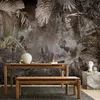 Vlies Fototapete - Mysterious Jungle 150x105 cm Blätter Produktbild-Vorschau 1