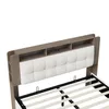 Lit avec coffre de rangement, modèle boxspring, 140x200 cm, Voir les images du produit 8