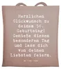 Mr. & Mrs. Panda Einkaufstasche Spruch 56. Geburtstag - Produktbild-Vorschau 1