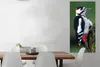 MuchoWow® Poster Ein Buntspecht mit klaren Farben 60x120 cm Produktbild-Vorschau 2
