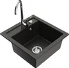 Mexen Vito 1-Becken-Granit-Spüle mit Mischbatterie Telma, Produktbild-Vorschau 1