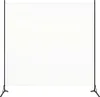 vidaXL Rozdělovač místností bílý 175x180 cm látka Náhled obrázku produktu 5