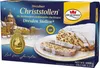 A box of Dresdner Christstollen with a slice of the cake shown on a plate. Produktbild-Vorschau