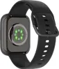 The back of a black smartwatch with a heart rate sensor. Anteprima dell’immagine prodotto