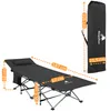 CampFeuer Campingbett mit Kopfkissen, Schwarz, bis 150 kg, Produktbild-Vorschau 3