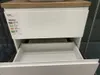 Badezimmerschrank 60x50 cm wandhängend weiß glänzend mit Produktbild-Vorschau 5