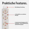 Brennenstuhl 1153320100, 2 m, Vnitřní, Bílá, 6 AC zásuvky / Náhled obrázku produktu 7