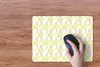 MuchoWow® Mauspad Mousepad Blöcke - Muster - 3D - Gelb Produktbild-Vorschau 3