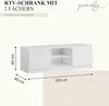 YUMEBLY TV-Schrank RTV-Truhe Basic | 120x40x40 cm | TV Produktbild-Vorschau 4