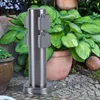 Steckdosensäule, Edelstahl, 4 Außensteckdosen, H 35 cm Produktbild-Vorschau 3