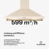 Klarstein Dunstabzugshaube 90cm, Abluft-Dunstabzugshaube Produktbild-Vorschau 4