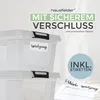 Aufbewahrungsboxen mit Deckel und stabilen Produktbild-Vorschau 5