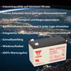 Yuasa Blei-Akku NPW45-12 Pb 12V / 8,5Ah Hochstrom, Faston Produktbild-Vorschau 3