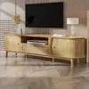 Merax TV-Schrank aus Rattan in Landhausstil, TV Lowboard Produktbild-Vorschau 10