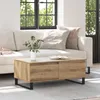 vidaXL Konferenčný stolík Artisan dub 90 x 50 x 36,5 cm Náhľad obrázku produktu 3