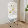 Klece pro ptáky s kolečky 47*37*137,5 cm Chovatelská klec Náhled obrázku produktu 4