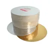 Cake Boards silver/gold Rund 26 cm 100 Stück Produktbild-Vorschau 4