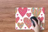 MuchoWow® Mauspad Mousepad Mädchen - Herz - Liebe - Muster Produktbild-Vorschau 4