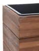 VIVANNO Pflanzkübel Holz MAXI Kasten, Haselnussbraun Produktbild-Vorschau 7