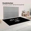 KitchenYeah© Herdabdeckplatte Sprichwörter - Zitate - Produktbild-Vorschau 3