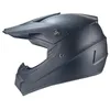 Crosshelm Helm Motorradhelm Motocross Jethelm schwarz matt Produktbild-Vorschau 1
