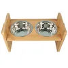 Gamelle pour chats et petits chiens réglable en hauteur Voir les images du produit 7