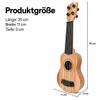 Kindergitarre 35cm Ukulele Gitarre Kinder Spielzeug Gitarre Produktbild-Vorschau 4