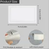Porte-noms 60 pièces PVC Porte-noms avec clip Transparent Voir les images du produit 2