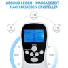 TENS Gerät EMS Massagegerät, 8 Modi 15 Intensitätsstufen, Produktbild-Vorschau 4