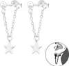 Ohrstecker Ear Jacket 925 Sterling Silber Ball 3mm mit Produktbild-Vorschau 1