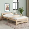 Fortuna Lai Holzbett 90x200 cm, Solide Einzelbett Produktbild-Vorschau 7