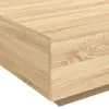 Tavolino in rovere Sonoma 80x80x31 cm Materiale a base di Anteprima dell’immagine prodotto 10