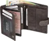 RFID echt Leder Portemonnaie Geldbörse Geldbeutel Herren Produktbild-Vorschau 6