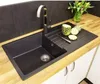 Reginox Granit-Spülbecken mit Abtropffläche, Becken links Produktbild-Vorschau 11