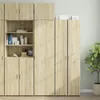vidaXL Wandschrank Sonoma-Eiche 50x42,5x40 cm Holzwerkstoff Produktbild-Vorschau 3