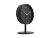 A black Karlsson Stark table clock on a white background. Náhľad obrázku produktu