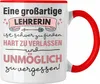 Trendation - Lehrerin Geschenk Tasse Geschenkidee Lustig Produktbild-Vorschau 1