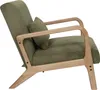 Fauteuil Salon Cotele Scott Vert Voir les images du produit 3