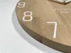 Nástěnné hodiny přírodní průměr vzhled dřeva 100% dub, Náhled obrázku produktu 3