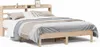 vidaXL Massivholzbett ohne Matratze 135x190 cm Kiefernholz Produktbild-Vorschau 1