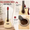 LEADZM Akustikgitarre 38 Zoll Cutaway Westerngitarre Set, Produktbild-Vorschau 6